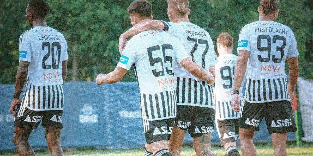 U Cluj zdrobește rivala: 7-1 pe tabelă