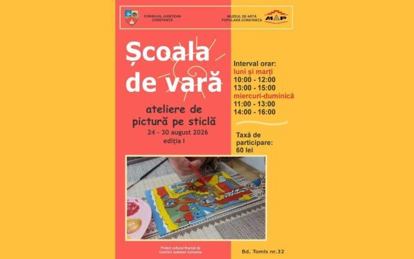 Constanța: Învață să pictezi icoane pe sticlă la Muzeul Popular