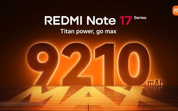 REDMI Note 17: Baterii gigantice de 9.210 mAh, autonomie-record