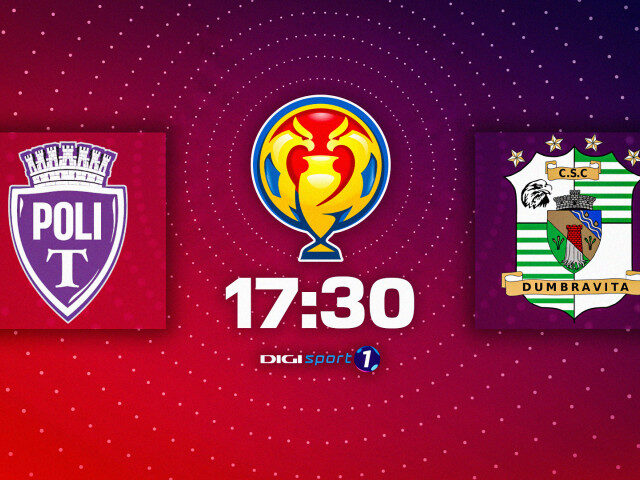 Poli Timișoara vs Dumbrăvița: Duel în Cupa României, LIVE DGS 1