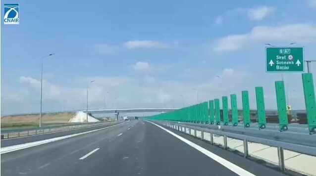 A7: Autostrada Adjud-Bacău, deschisă luni, 31 august, ora 16