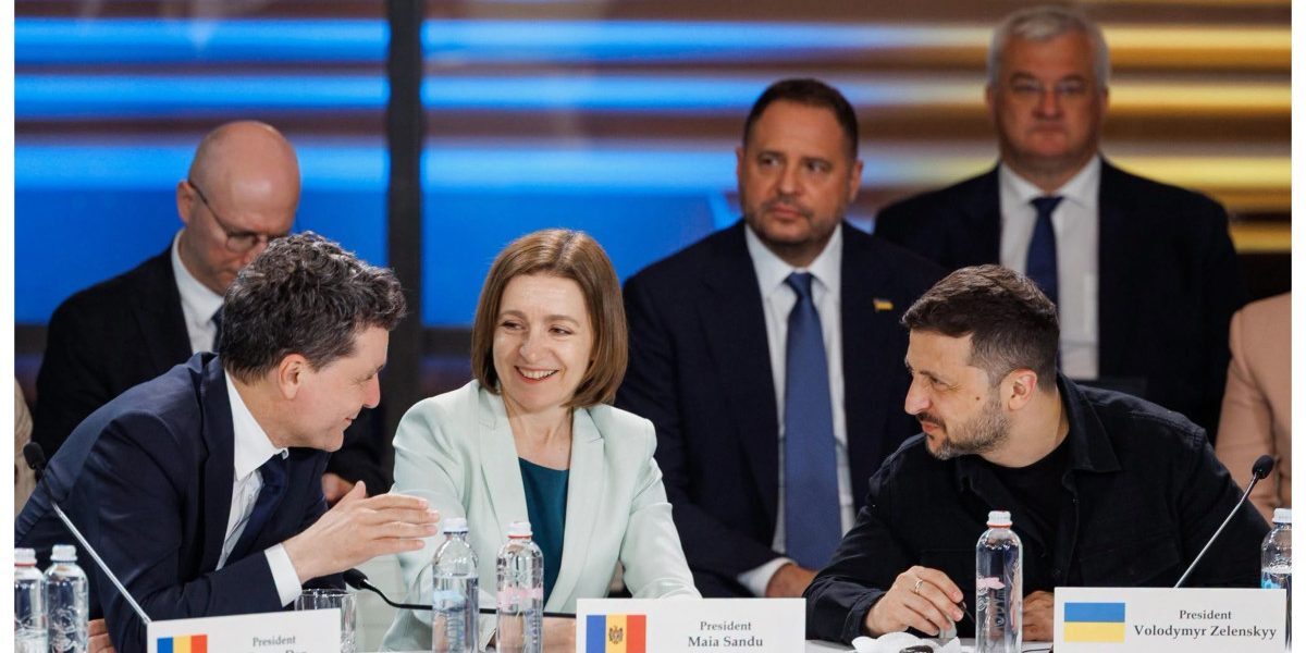 Nicușor Dan, vizită istorică în Moldova cu Sandu și Zelenski