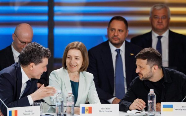 Nicușor Dan, vizită istorică în Moldova cu Sandu și Zelenski
