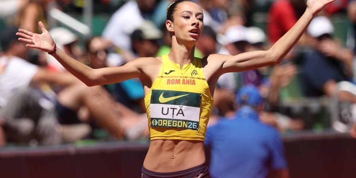 Ștefania Uță, campioană mondială U20 la 400m garduri