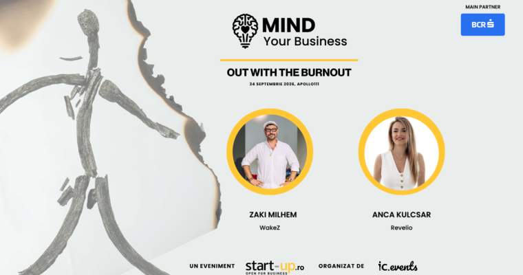 Startup-uri românești pentru sănătatea mintală pe scena Mind your Business