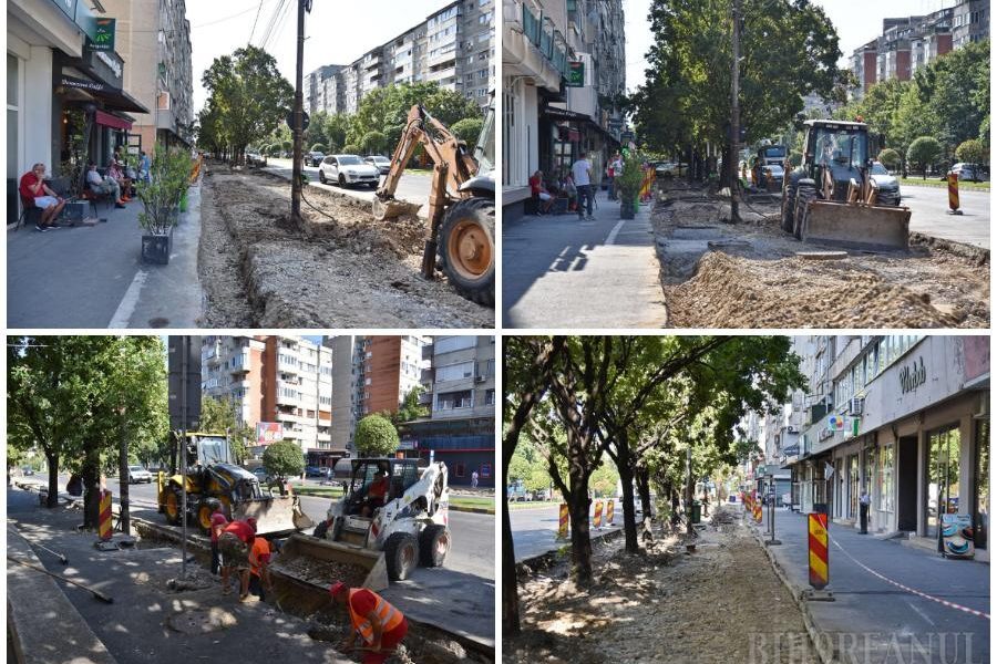 Primăria Oradea demolează bulevardul Dacia. Ce se întâmplă