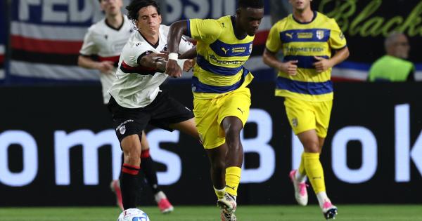Parma cade pe teren propriu în fața Sampdoriei, 0-2