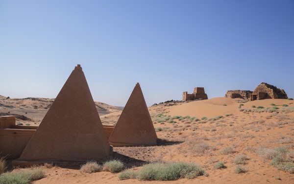 Meroe, piramidele unice în pericol din cauza războiului din Sudan