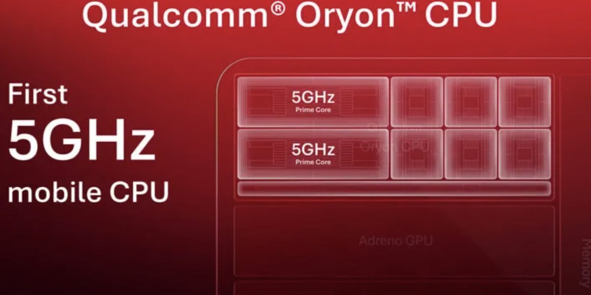 Qualcomm Oryon: Primul procesor mobil rupe bariera de 5 GHz