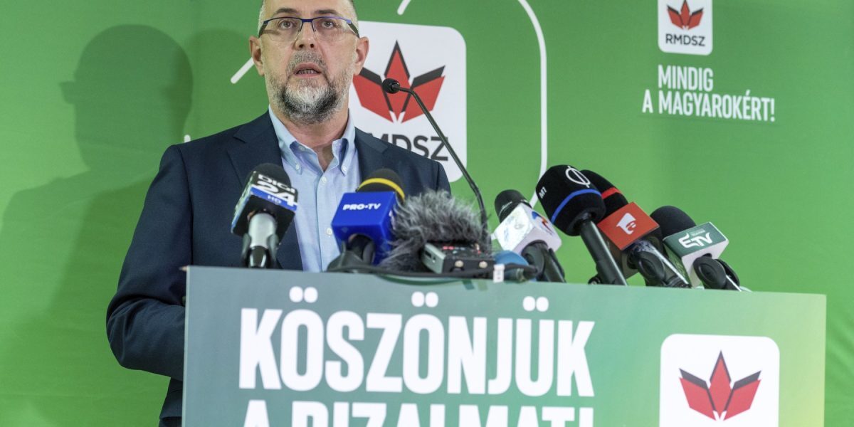 KELEMEN HUNOR: Un guvern de armistițiu ar fi fost bun