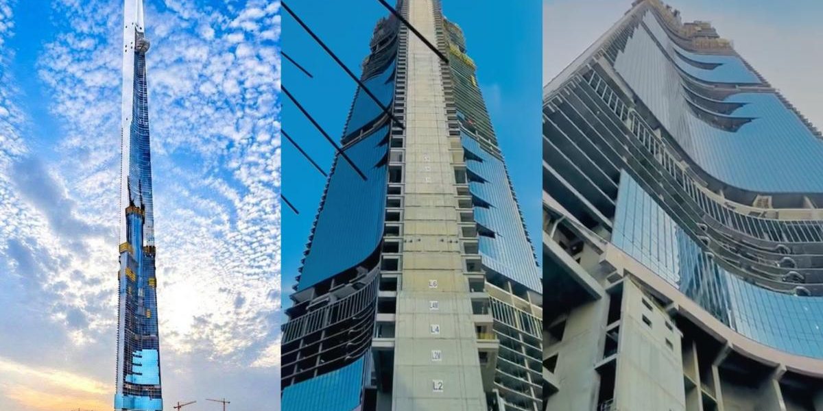 Turnul Jeddah, 1 km înălțime: depășește 107 etaje, devine cea mai înaltă clădire