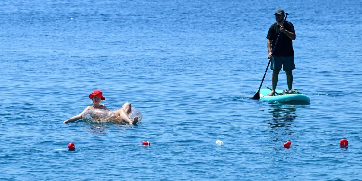 Mediterana în fierbere: August doboară recorduri de temperatură