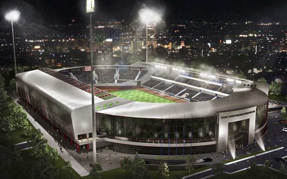 Stadionul din Iași, blocat! Ministrul recunoaște: „Sunt în pione în construcție”