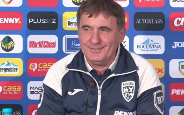 Hagi, gluma momentului la conferința de presă